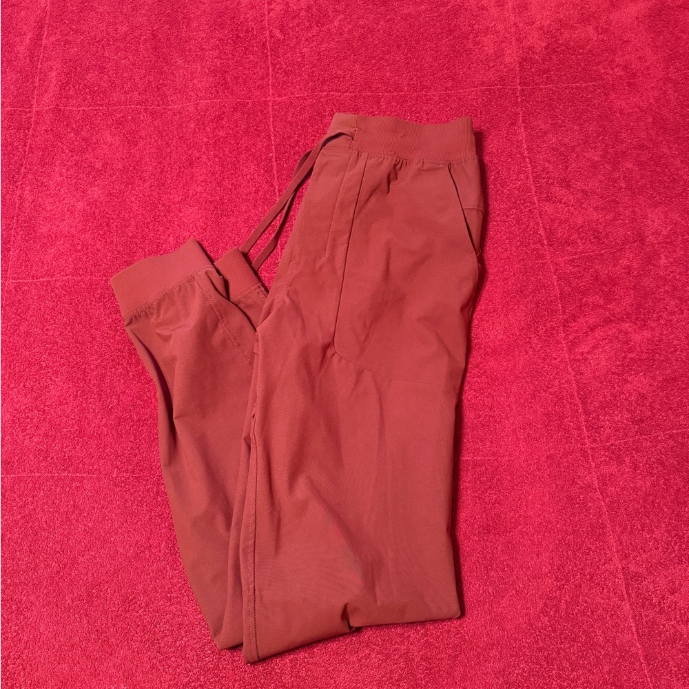 Lululemon Athletica Red Sweatpants Relaxed Fit Joggers
